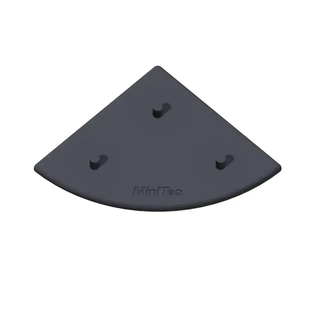 Tapa 90 R 90º gris